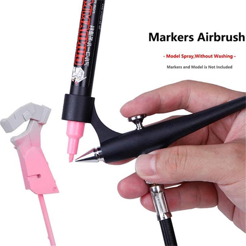Airbrush Kit With Mini Compressor - Küçük Airbrush Hafif işaretleyici kalem Taşınabilir