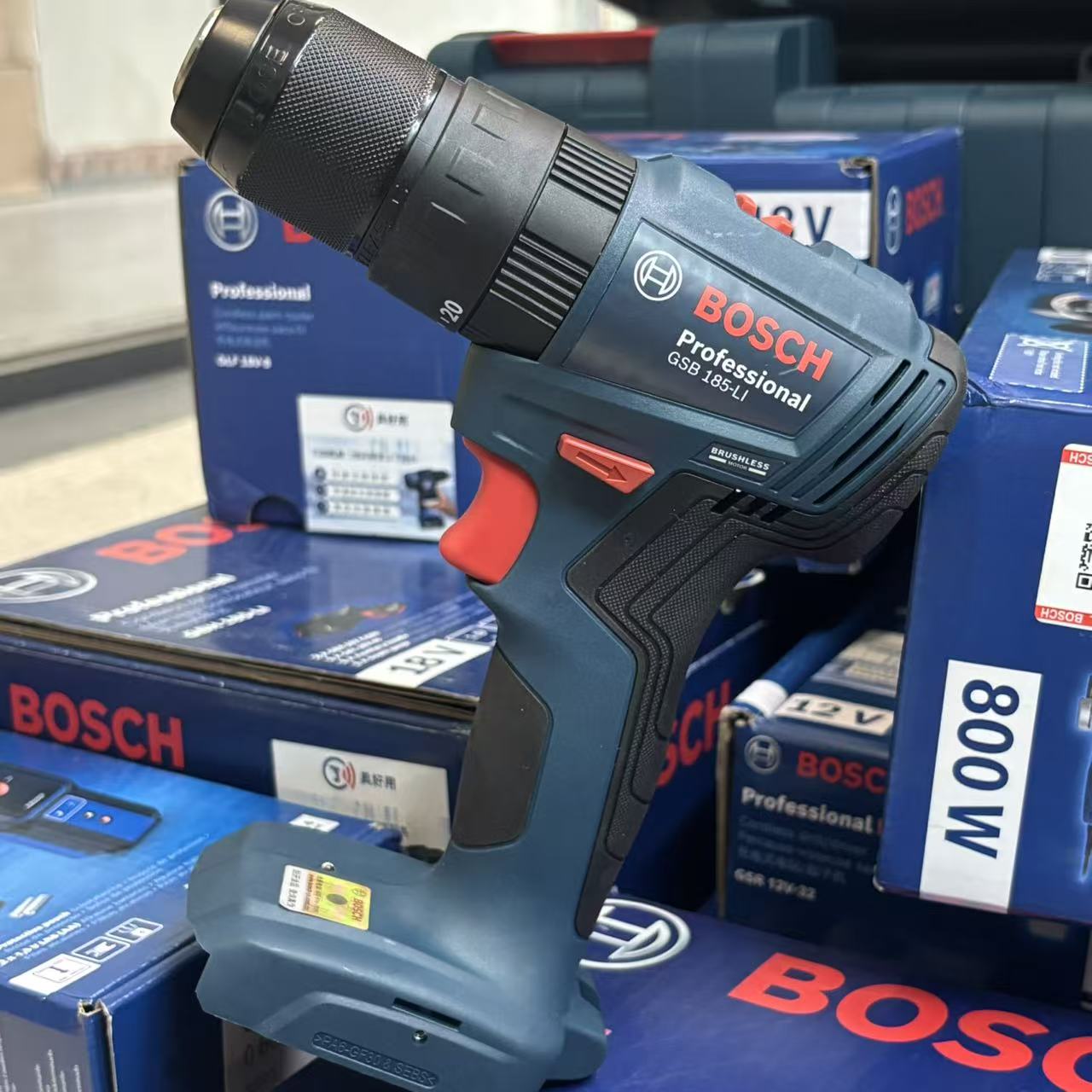 Bosch GSB 185-LI 18V Fırçasız, - Brushless Cordless Electric Drill 18V incelemesi ve fiyatı