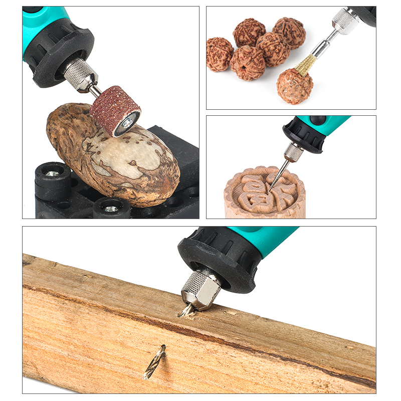 361 adet/grup Elektrikli El Al - Cordless Rotary Tool Kit Accessories incelemesi ve fiyatı