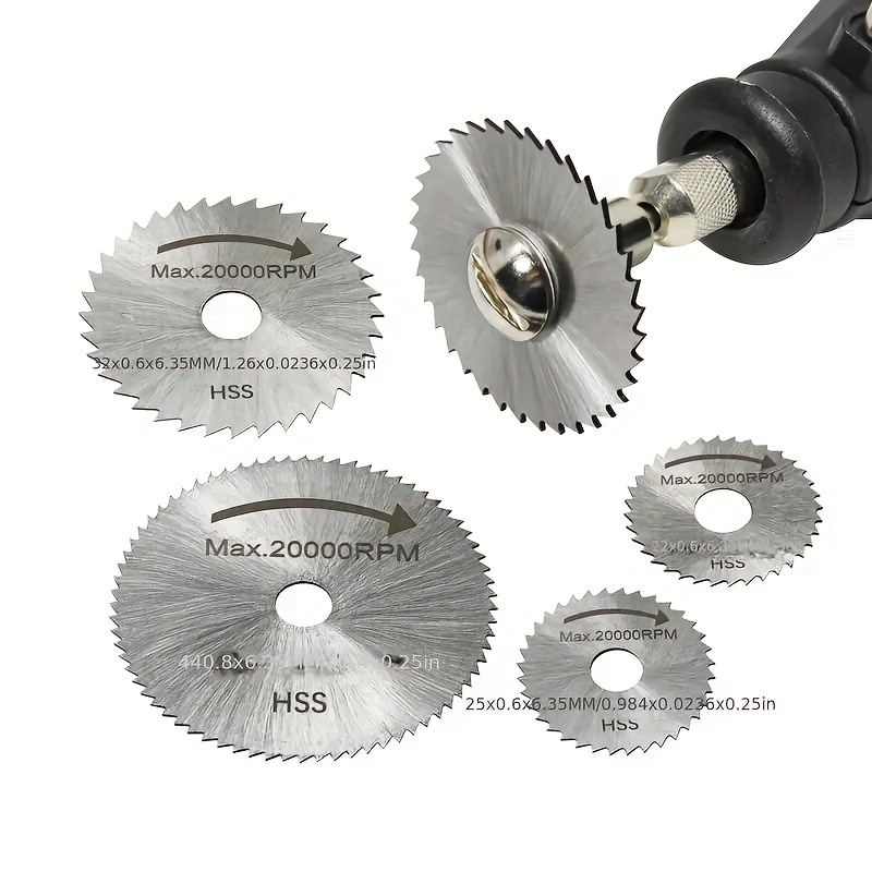 6 Adet Mini Dairesel Testere B - Cordless Rotary Tool Kit Accessories incelemesi ve fiyatı