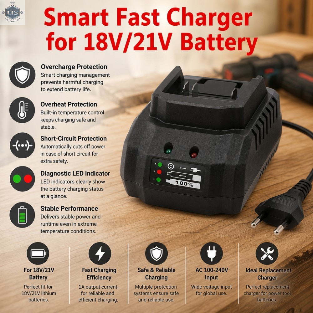 18V 21V Pin Pil Şarj Cihazı El - Brushless Cordless Electric Drill 18V incelemesi ve fiyatı