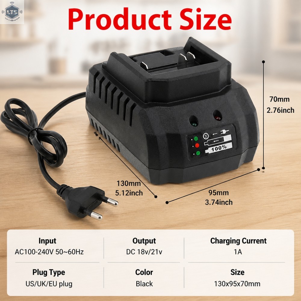 18V 21V Pin Pil Şarj Cihazı El - Brushless Cordless Electric Drill 18V incelemesi ve fiyatı